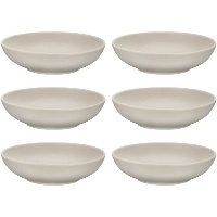 Gespikkelde diepe bord van 20 cm - Vessia - 6 stuks