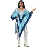 Volwassenen disco stijl poncho