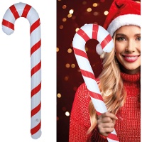 Opblaasbare kerststok van 90 cm