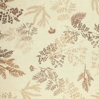 Katoenen Autumn Leaves slim canvas stof - Katia