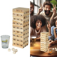 Balansspel met shots