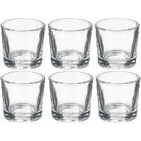 Set van 6 shotglaasjes - 40 ml