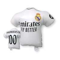 Real Madrid shirtvormige ballon van 60 x 57 cm