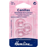 Spoelen voor naaimachine van standaard plastic - Hemline - 3 stuks