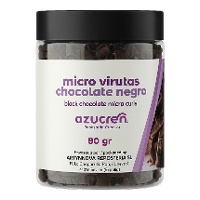 Microchocoladekrullen, pure chocolade 80 gr - Azucren