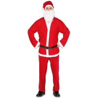 Rode Kerstman kostuum voor mannen