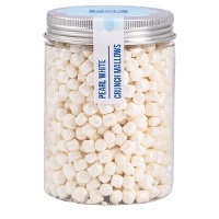 Parelwitte knapperige marshmallow-strooisel 87 g - PME