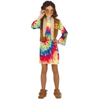 Hippie Flower Kostuum voor Meisjes