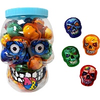 Gummy-schedels van 8 g - 50 stuks