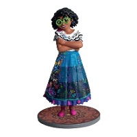 Taarttopperfiguur van Mirabel 9,5 x 5,5 cm - 1 stuk