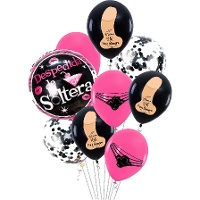 Boeket van Altijd Dezelfde Penis Fuchsia - 9 stuks