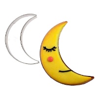 Maanvormige cutter van 6 cm - Wilton