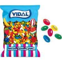 Vruchtensmaak dragees - Vidal - 2 kg