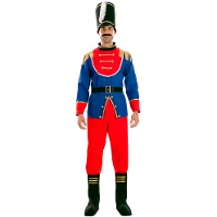 Elegant tinnen soldaat kostuum voor heren