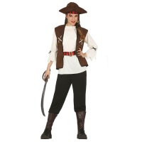 Jongeren Piratenkostuum van Morgan