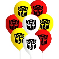Transformers Latex Ballonnen - 8 stuks