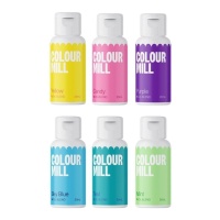 Oliebasis kleurstof in gel Pool Party van 20 ml - Colour Mill - 6 stuks
