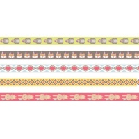 Set van washi tapes van 5 m - 5 stuks