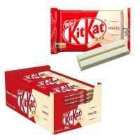 KitKat van witte chocolade met koekje - Nestlé - 24 eenheden