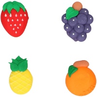 Zomerfruit Suikerfiguren - 8 stuks