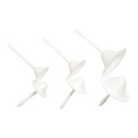 Nagels voor bloemen in kelkvorm - Decoreer - 6 stuks