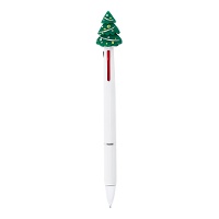 Meerkleurige kerstboom pen