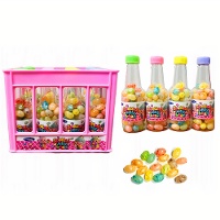 Snoepflesjes gevuld met smaakvolle jellybeans, 60 g - 12 stuks