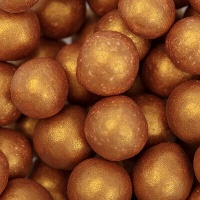 Gouden parels 8 mm - PME - 40 g