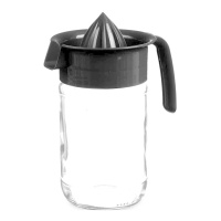 Handmatige glazen citruspers 660 ml zwart - Leknes