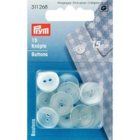 Knopen van 1,5 cm voor blouses en pyjama's - Prym - 15 stuks
