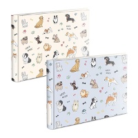 Horizontaal zelfklevend hondenfotoboek - 1 stuk
