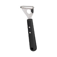 Groenteschiller 18,5 cm met zwart handvat