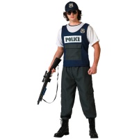 Casual stedelijk politie kostuum voor mannen