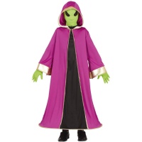 Kind groen alien kostuum
