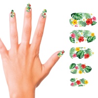 Hawaïaanse Kunstnagels - 12 stuks