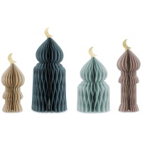Eid Mubarak decoratiemiddelpunt - 4 stuks