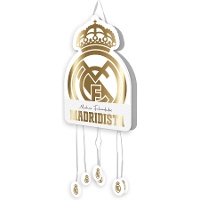 Piñata van Real Madrid met gouden schild van 53 x 38 cm