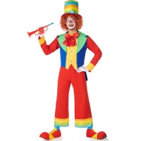Kleurrijk clownskostuum voor mannen
