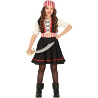 Piratenmeisje kostuum voor kinderen