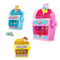 IJsmachine met tutti frutti smaak snoepjes van 8 gr