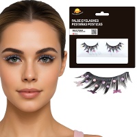 Valse wimpers met vlinders