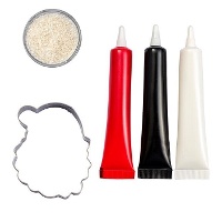 Decoratieset voor kerstkoekjes - 5-delig