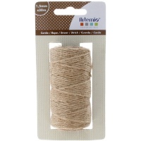 Natuurlijk jute touw van 1,5 mm en 30 m