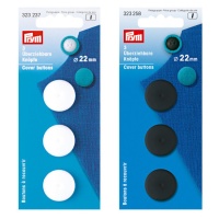 Reversible plastic knopen van 2,2 cm - Prym - 3 stuks