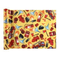 Tafelloper van 30 cm met brandweerthema - 5 m