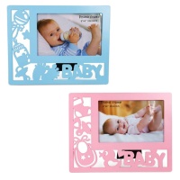 Kleurrijke Baby Fotolijst - 1 stuk