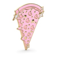 Pizzaliefde-pin van 3,5 x 3 cm - 1 eenheid