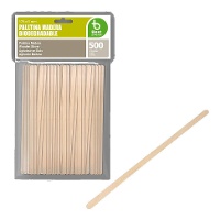 Houten roerstaafjes voor koffie, 17,8 cm - 500 stuks