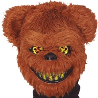 Angstaanjagend berenmasker met haar