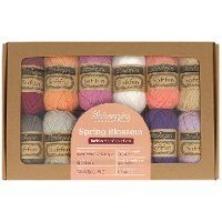 Pack van 12 SoftFun Spring Blossom bollen van 20 gr - Scheepjes